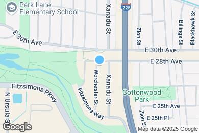 Map image of the property - 2776 Worchester St
