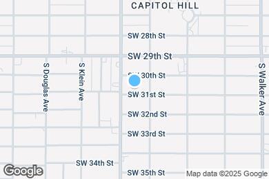 Map image of the property - 821 1/2 SW 31St St
