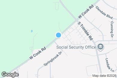 Map image of the property - 1073 W Cook Rd