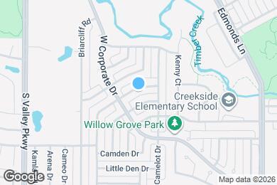 Map image of the property - 2008 Vista Dr