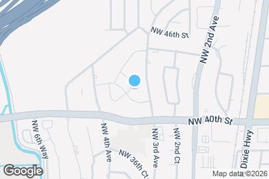 Map image of the property - 4230 NW 3rd Way