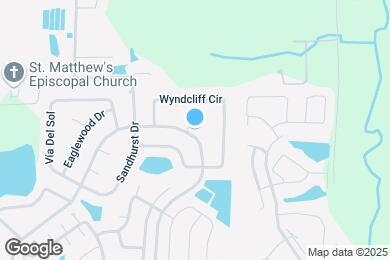 Map image of the property - 10600 Sandridge Ct