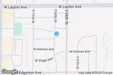 Map image of the property - 4880 S 69th St