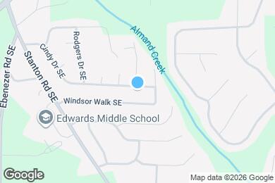 Map image of the property - 411 Cindy Dr SE