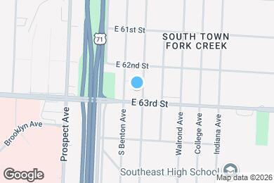 Map image of the property - 6230 Agnes Ave