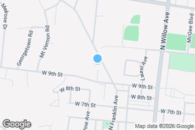 Map image of the property - 944 N Franklin Ave