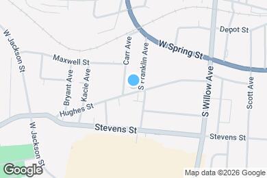 Map image of the property - 409 Hughes St