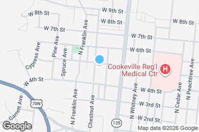 Map image of the property - 346 W 5th St