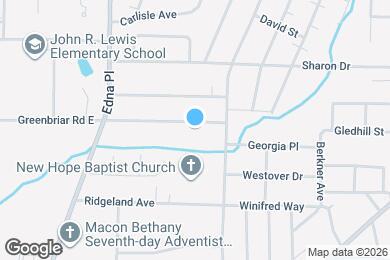 Map image of the property - 3242 Toole Dr