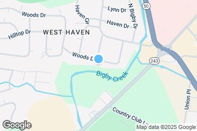 Map image of the property - 209 S Bigby Dr