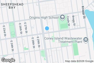 Map image of the property - 2939 Avenue Y