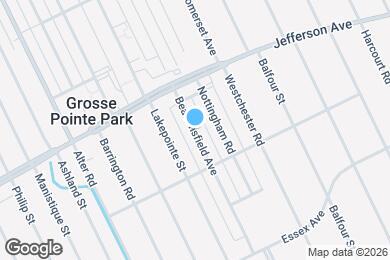 Map image of the property - 966 Beaconsfield Ave