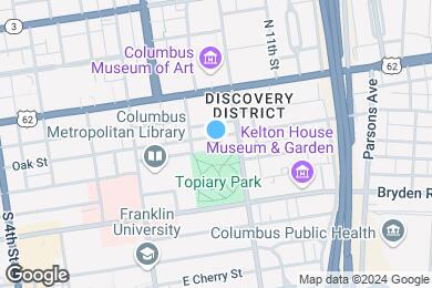 Map image of the property - Residences at Topiary Park