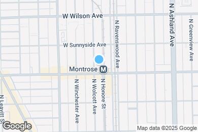 Map image of the property - 4413 N Wolcott Ave