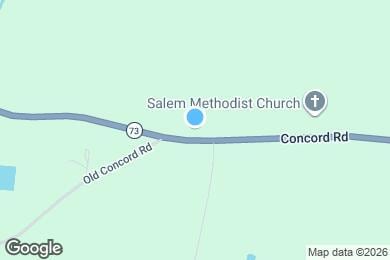 Map image of the property - 20855 NC-73
