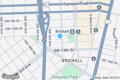 Map image of the property - Maizon Brickell