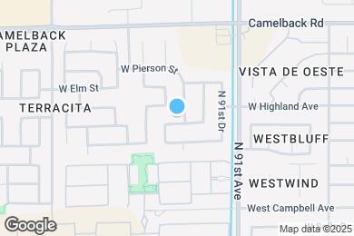 Map image of the property - 9208 W Coolidge St