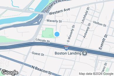 Map image of the property - 52 Portsmouth St