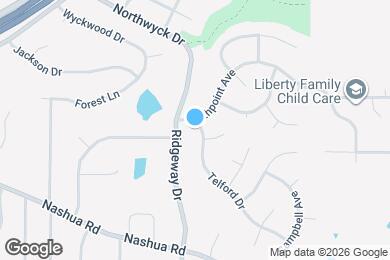 Map image of the property - 1502 Telford Dr