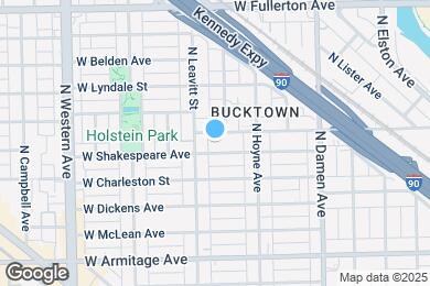Map image of the property - 2141 W Webster Ave