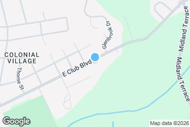 Map image of the property - 1008 E Club Blvd