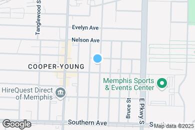 Map image of the property - 931 S Cox St