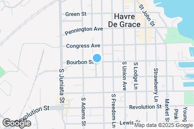Map image of the property - 610 Bourbon St