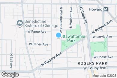 Map image of the property - 7352 N Winchester Ave