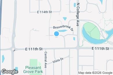 Map image of the property - 613 Burr Oak Dr