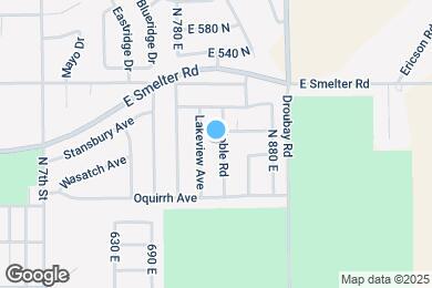 Map image of the property - 411 Noble Rd
