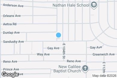 Map image of the property - 3709 E 103rd St