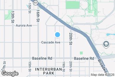 Map image of the property - 812 18th St