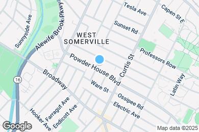 Map image of the property - 187 Powder House Blvd