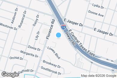 Map image of the property - 300 E Central Texas Expy