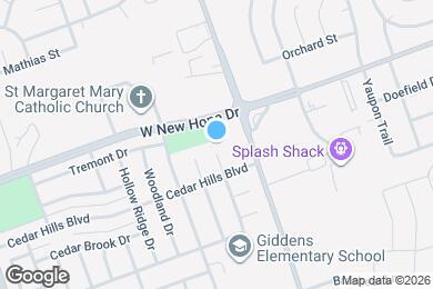 Map image of the property - 1912 Avante Dr