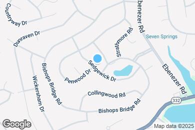 Map image of the property - 1812 Sedgewick Dr