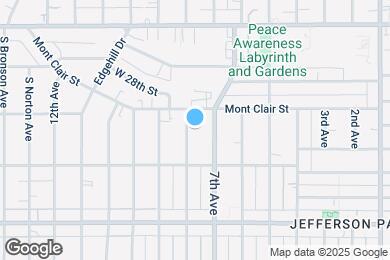 Map image of the property - 2824 8th Ave