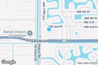 Map image of the property - 80 NW 110th Terrace