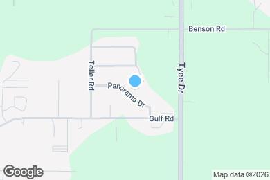 Map image of the property - 1548 Panorama Dr