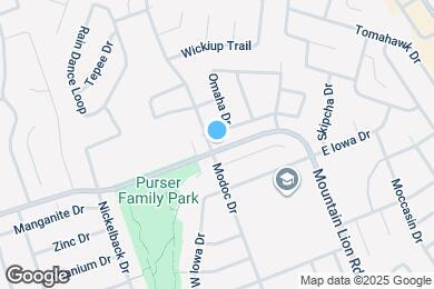 Map image of the property - 2313 Modoc Dr