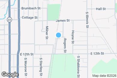Map image of the property - 1105 Sansom St