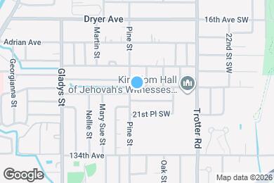 Map image of the property - 2776 20th Ave SW