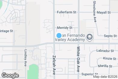 Map image of the property - Northridge Terrace House