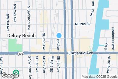 Map image of the property - 95 NE 4th Ave