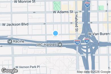 Map image of the property - 411 S Sangamon St