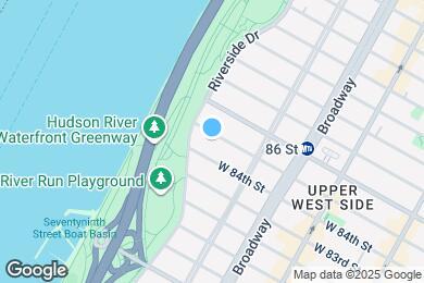 Map image of the property - 342 W 85th St