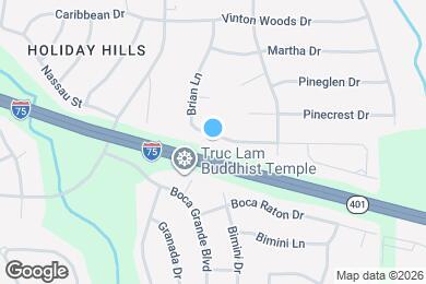 Map image of the property - 845 Brian Ln