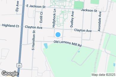 Map image of the property - 410 Stone Ave