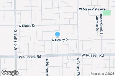 Map image of the property - 7496 W Dewey Dr