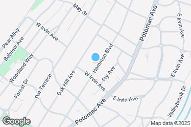 Map image of the property - 1117 Hamilton Blvd